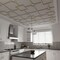 Ekena Millwork 39W x 39H x 38T Small Olivia Decorative Fretwork Wood Ceiling Panels, Birch CELW39X39X0375OLVBI - alternate 10
